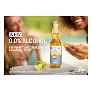 Corona Extra | Corona Extra Bier | Pils | Zonder alcohol | 0% alc | Fles 6 x 33 cl