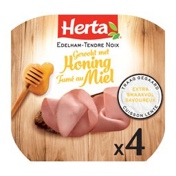 Herta | Edelham | Gerookt | met Honing | 4 Sneden 