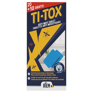 Ti-Tox | Anti mug | Tablet | Navulling 30 st