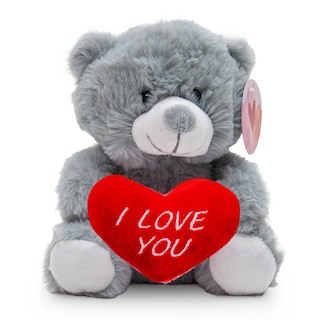 Verhaak | Pluche beer met hart 1 st