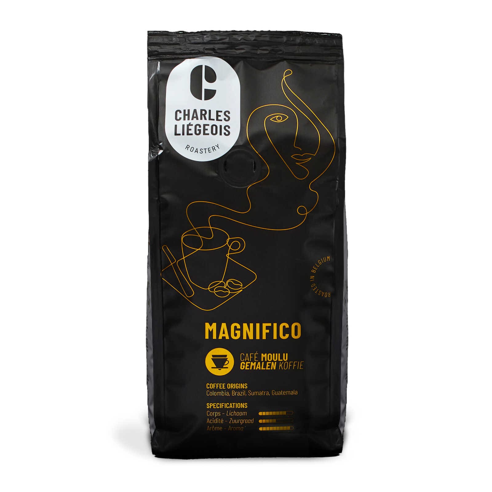 Charles Liégeois Koffie | Gemalen | Magnifico