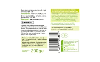 Delhaize | Crème | Epaisse | 15% M.G. 