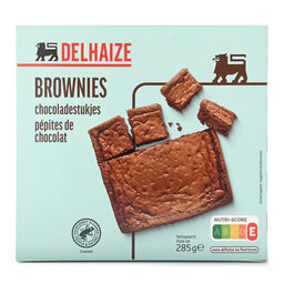 Delhaize | Koekjes | Brownie | Chocolade | Stukjes 