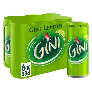 Gini | Lemon | Canette 6 x 33 cl