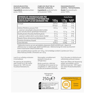 Delhaize | Blokjes | Passievrucht 
