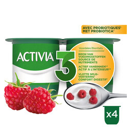 Activia | Yoghurt | Framboos | Bifidus | Probiotica 