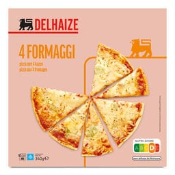 Delhaize | Pizza | 4 | Formaggio 