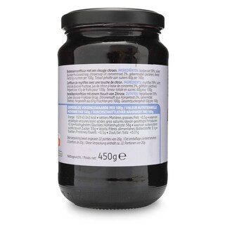 Delhaize | Confituur | Bosbessen | 61% 450 gr