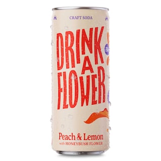 Drink a flower | Limonade | Perzik Honing | Bio 