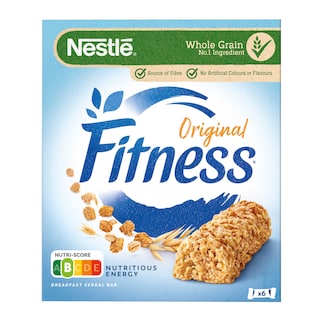 Nestlé | Fitness | Barres de céréales | Nature | Avoine 