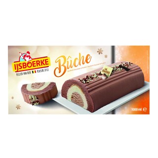 Ijsboerke | Bûche | Chocolat | Vanille | Praliné 1 l