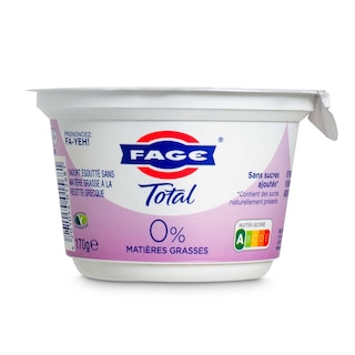 Fage | Yaourt grec authentique | nature | 0% m.g. 