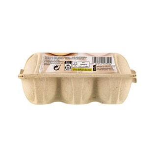 Delhaize | Bio | oeufs | Mix calibres | Bio 6 pc