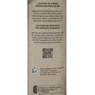 Latitude 28 | Café | Brazil | Grains | Fairtrade 