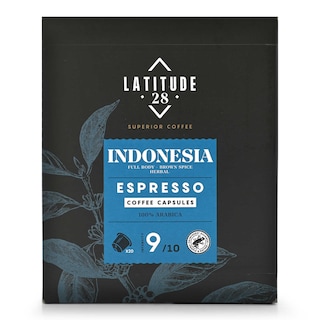 Latitude 28 | Café | Indonesie | Caps | Fairtrade 50 gr