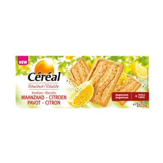 Céréal | Biscuit | Pavot | Citron 