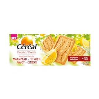 Céréal | Biscuit | Pavot | Citron 