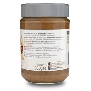 Delhaize | Beurre de cacahuète | Extra Crunchy | 100% 350 gr