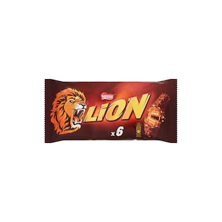 Lion | Chocoladereep | Karamel | Multipack 