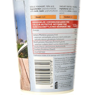 Delhaize | Yaourt | Turque | 10% m.g. 