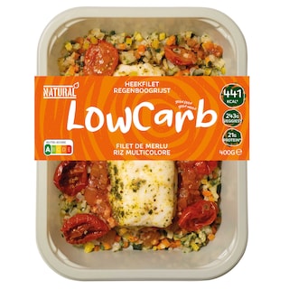 Natural Healthy Meals | Merlu | Mariné | Riz 