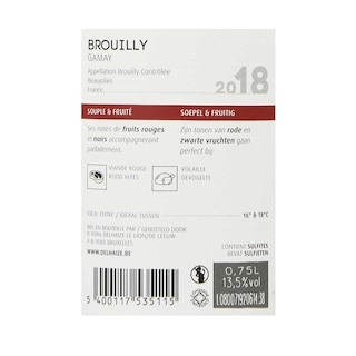 France - Frankrijk | Bourgogne - Cru du Beaujolais | Brouilly Rood 18 