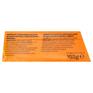 Greenway | Mediterraanse balletjes 