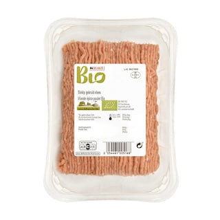 Delhaize | Bio | Hachis | Poulet | Assaissoné | Bio +/- 450 gr