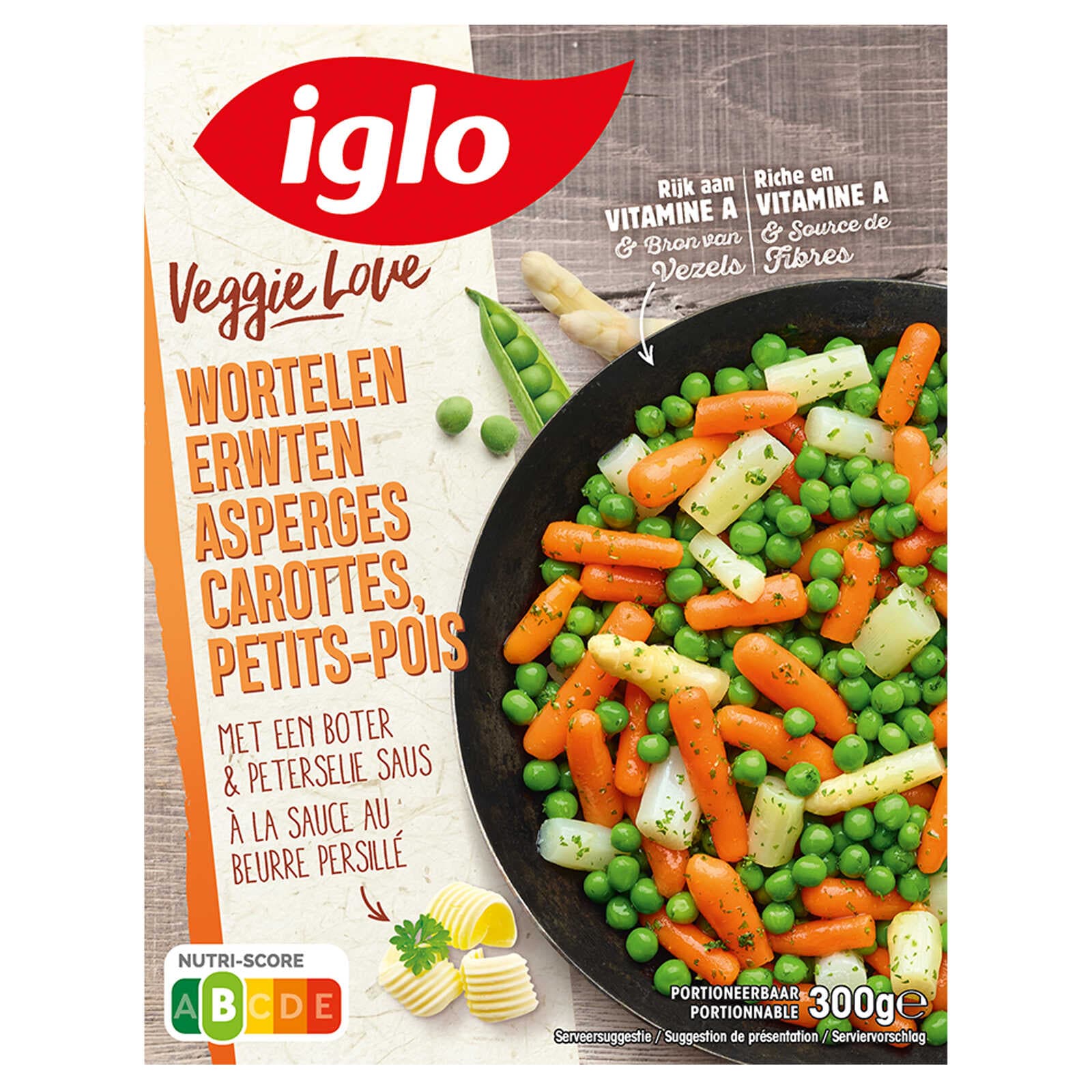 Iglo Wortelen | Erwten | Asperges