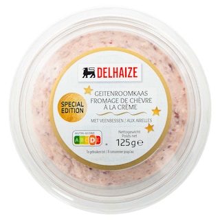 Delhaize | Geitenroomkaas | veenbes 