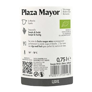 Plaza Mayor | Tempranillo | Bio 