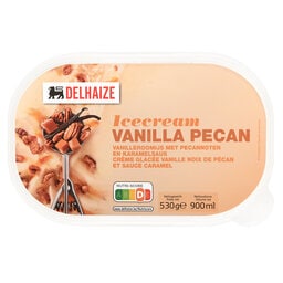 Delhaize | Crème glacée | Vanille | Pecan 