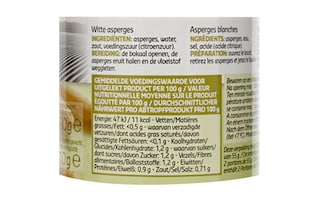 Delhaize | Asperges | Witte 