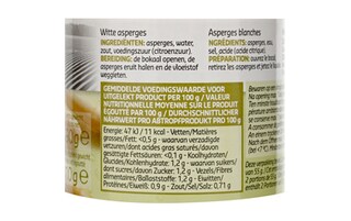 Delhaize | Asperges | Blanches 110 gr