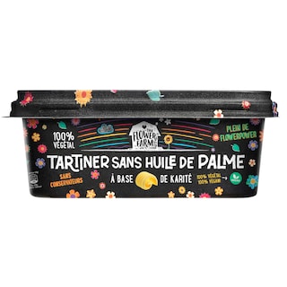 The Flower Farm | Tartiner | Végétal | Sans huile de palme 225 gr