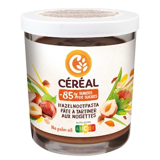 Céréal | Control+|Pâte à tartiner noisettes|Maltitol 