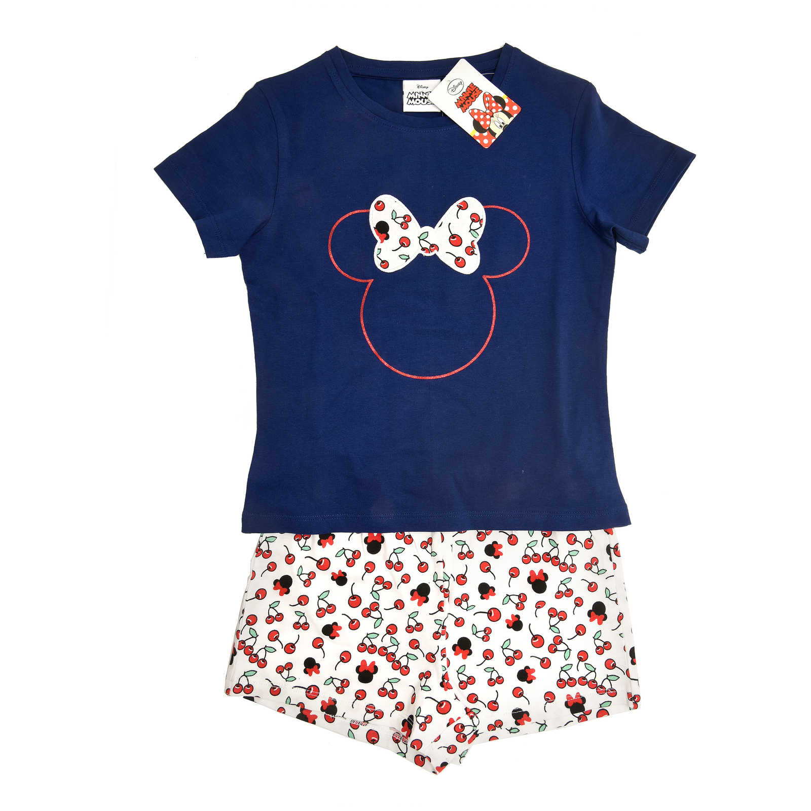Disney | Pyjama short meisjes | Minnie | blauw 