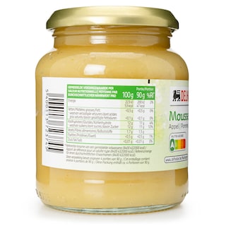 Delhaize | Mousseline | Pommes | Sans sucre ajouté 355 gr