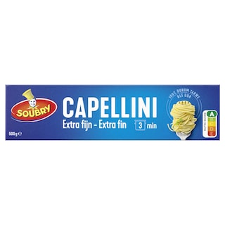Soubry | Pasta | Capellini | Extra Fijn 
