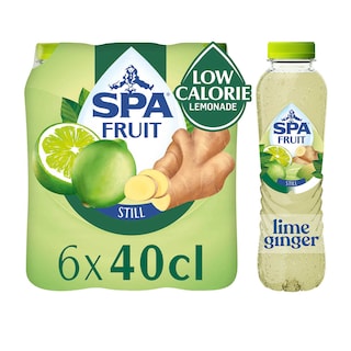 Spa | Fruit | Fruitlimonade | Plat | Limoen Gember 