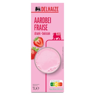 Delhaize | Melkdrank | Aardbei 