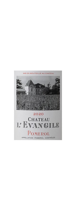 Chateau l'Evangile | Pomerol | 2020 75 cl