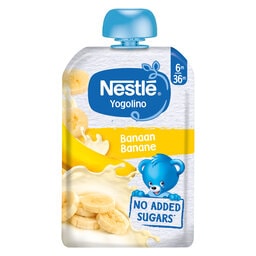 Nestlé | Yogolino | Melkdessert | Banaan | pouch | 6 maanden 
