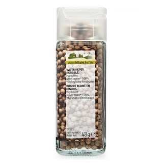 Delhaize | Kruiden | Peper | Wit | Korrels | Bio 