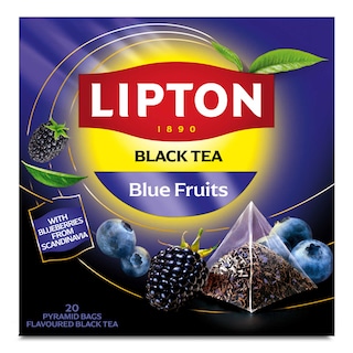 Lipton | Thé | Noir | Fruits bleus | Sachets 