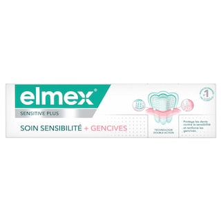 Elmex | Sensitive | tandpasta | Gevoeligheid + tandvlees wit 7,5 cl