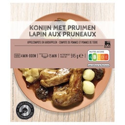 Delhaize | Konijn | Pruimen 595 gr