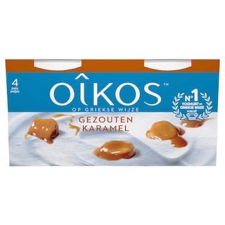 Oikos | Yoghurt | Gezouten caramel | Griekse stijl 