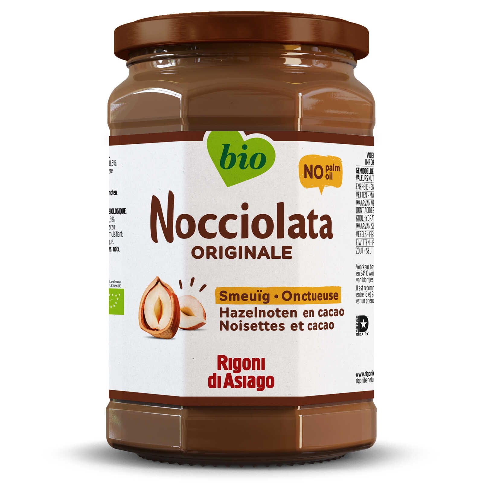 Nocciolata Smeerpasta | Met hazelnoten | Bio | Zonder palmolie
