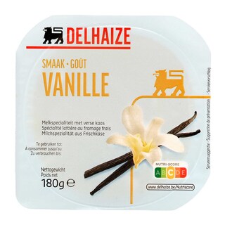 Delhaize | Verse kaasspecialiteit | Vanille 